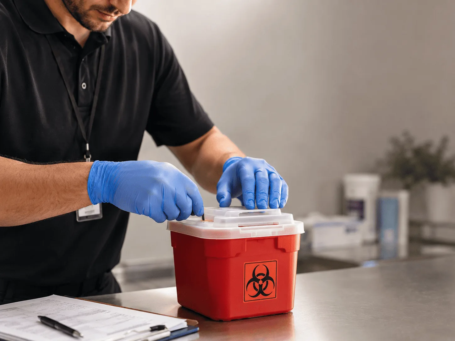 Why choose Sharps Waste Disposal in Goodells, MI